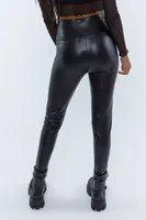 Faux-Leather Legging