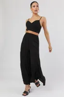 Wrap Cropped Top