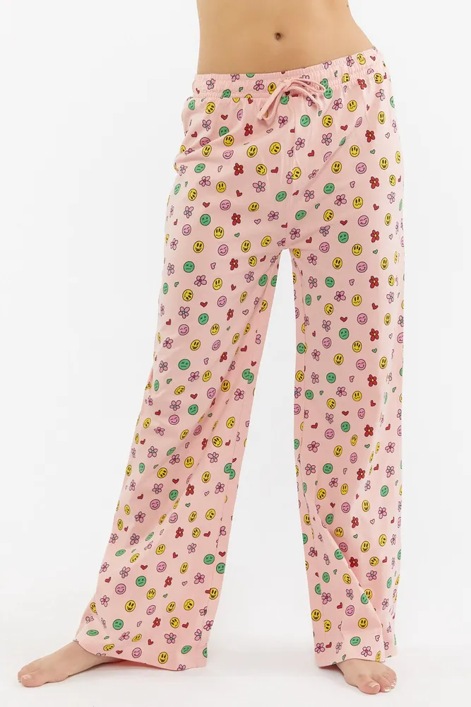 Girls Panda Print Plush Pajama Pant – Urban Planet