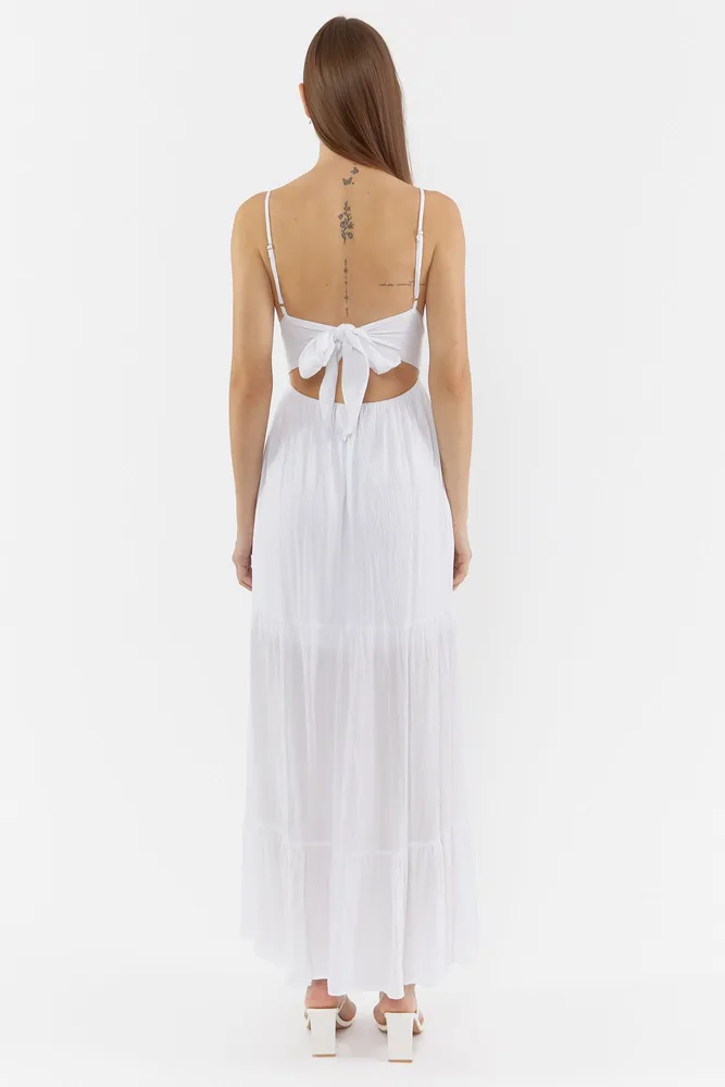 V-Neck Maxi Dress