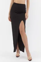 Bodycon Leg Slit Maxi Skirt