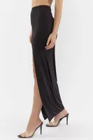 Bodycon Leg Slit Maxi Skirt