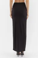 Bodycon Leg Slit Maxi Skirt