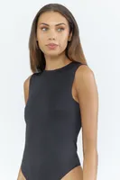 Seamless Mock Neck Contour Bodysuit