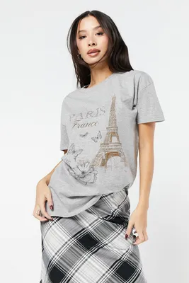 Paris France Boyfriend T-Shirt
