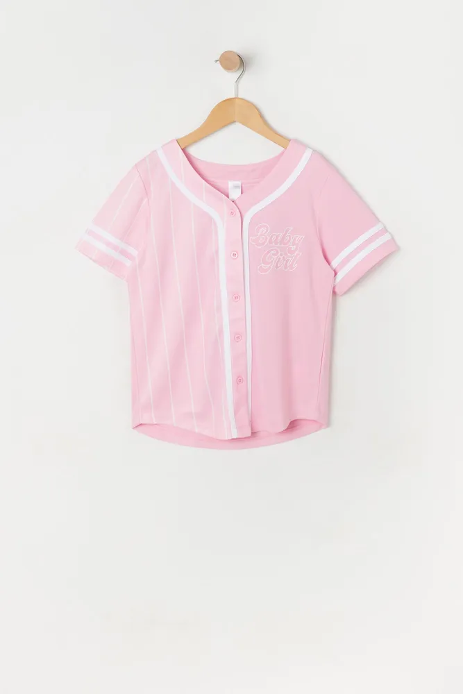 Girls Baby Girl Baseball Jersey