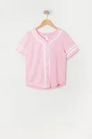 Girls Baby Girl Baseball Jersey