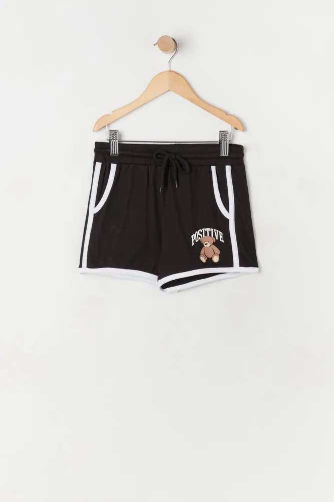 Girls Positive Graphic Short