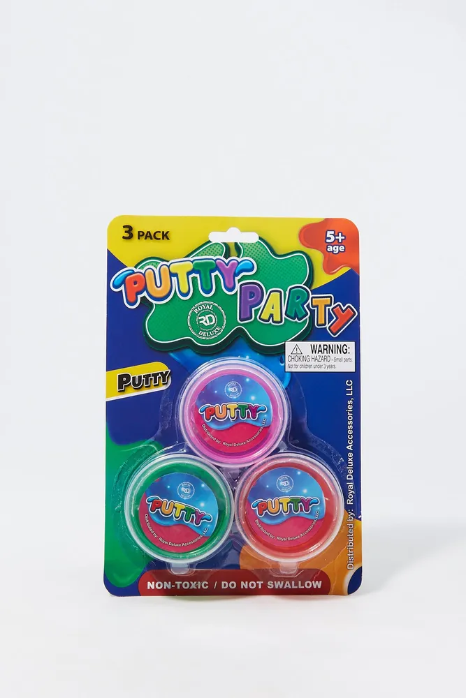 Tub Of Puddy Set (3 Pack)