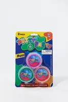 Tub Of Puddy Set (3 Pack)