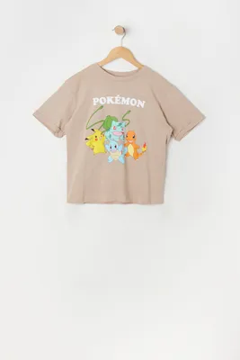 Girls Pokémon Graphic Boyfriend T-Shirt