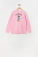 Girls The Original Minnie Graphic Fleece Hoodie