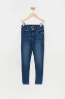 Girls Ibiza Dark Wash Skinny Jean