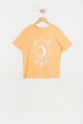 Girls Mystic Graphic Boyfriend T-Shirt