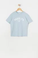 Girls Brooklyn Graphic Boyfriend T-Shirt