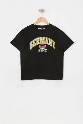 Girls Germany Graphic World Cup Boyfriend T-Shirt