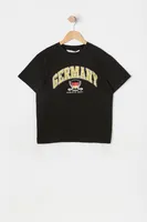 Girls Germany Graphic World Cup Boyfriend T-Shirt