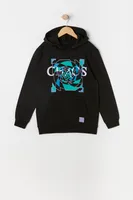 Boys Warped Checkered Chaos Graphic Hoodie