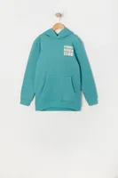 Boys Florida Beach Club Sunset Graphic Fleece Hoodie