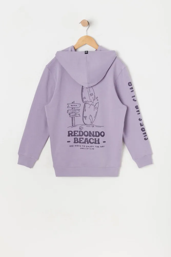 Boys Redondo Beach Graphic Fleece Hoodie