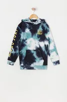 Boys Tie-Dye 360 Surf Graphic Fleece Hoodie