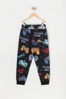 Boys Gamer Graphic Fleece Jogger