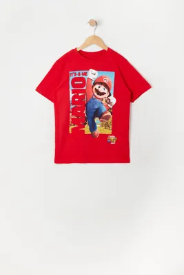 Boys Mario Graphic T-Shirt