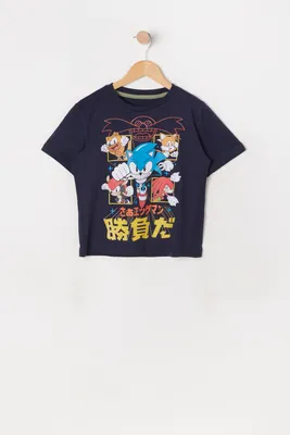 Boys Sonic The Hedgehog Graphic T-Shirt