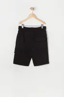 Boys Fleece Cargo Short