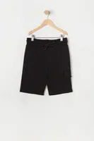 Boys Fleece Cargo Short