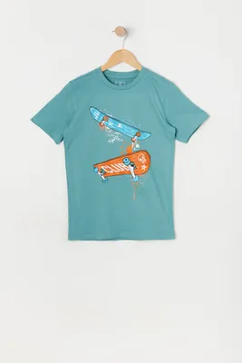 Boys Skate Club Graphic T-Shirt