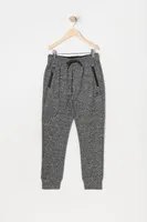 Boys Space Dye Tech Fleece Jogger