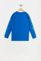 Boys Important Choices Graphic Long Sleeve Top