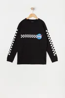 Boys Nasa Graphic Long Sleeve Top