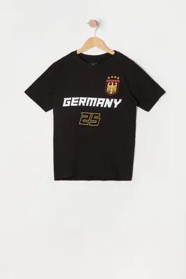 Boys Germany Graphic World Cup Jersey