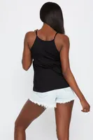 Zip-Up Babydoll Tank