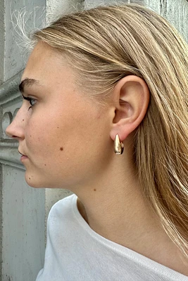 Gold Hoop Earrings