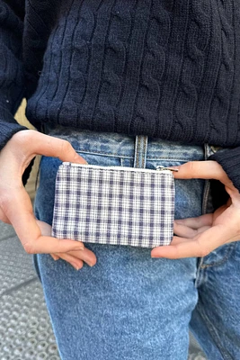 Plaid Coin Purse