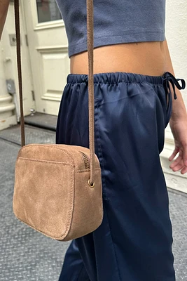 Mini Suede Shoulder Bag