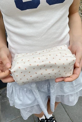 Floral Makeup Bag