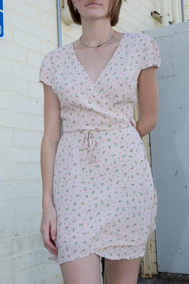 brandy melville robbie dress green Brandy Melville Robbie Dress
