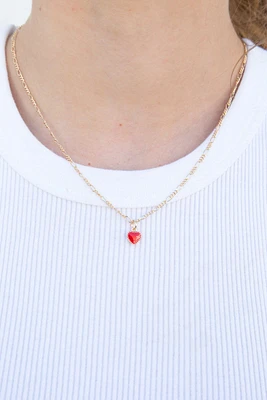 Red Heart Necklace