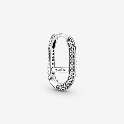 Pandora ME Pavé Single Link Earring