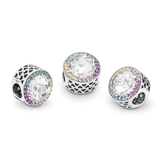 Pandora silver rotating propellers - Gem