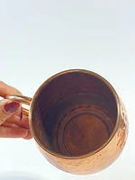 Hammered Copper Mugs