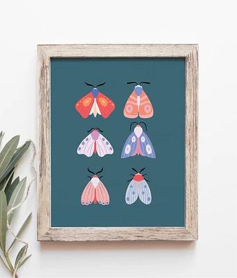 Moth Illustration Art Print