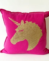 Unicorn Sparkle Toss Pillow