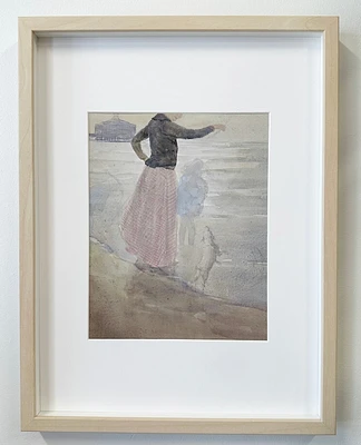 PL Framed Watercolour Vintage Art Print