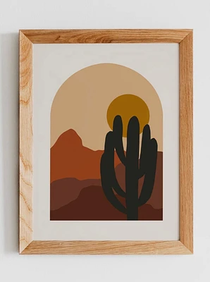 Desert Sun Art Print