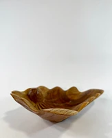 S/4 Solid Wood Shell Bowls